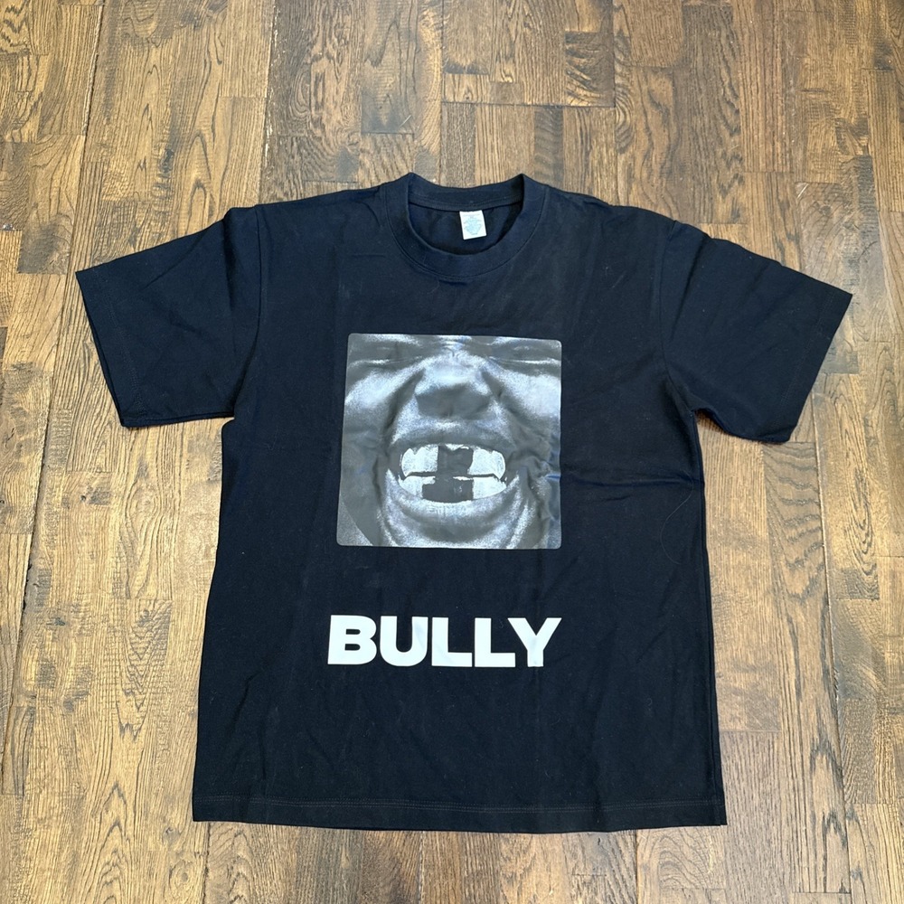 Kanye West Yeezy Bully Cover Tee — Authentic MERCH — Black — Tracklist Back M